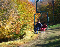 chairlift ride